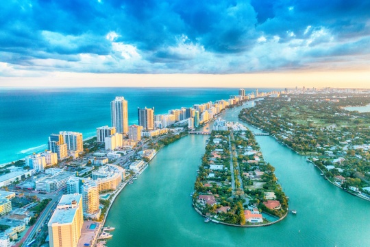 Skyline Downtown Miami, Florida