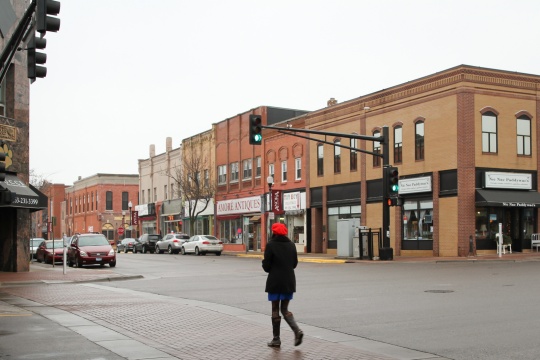 Street View in Downtown Minnesota