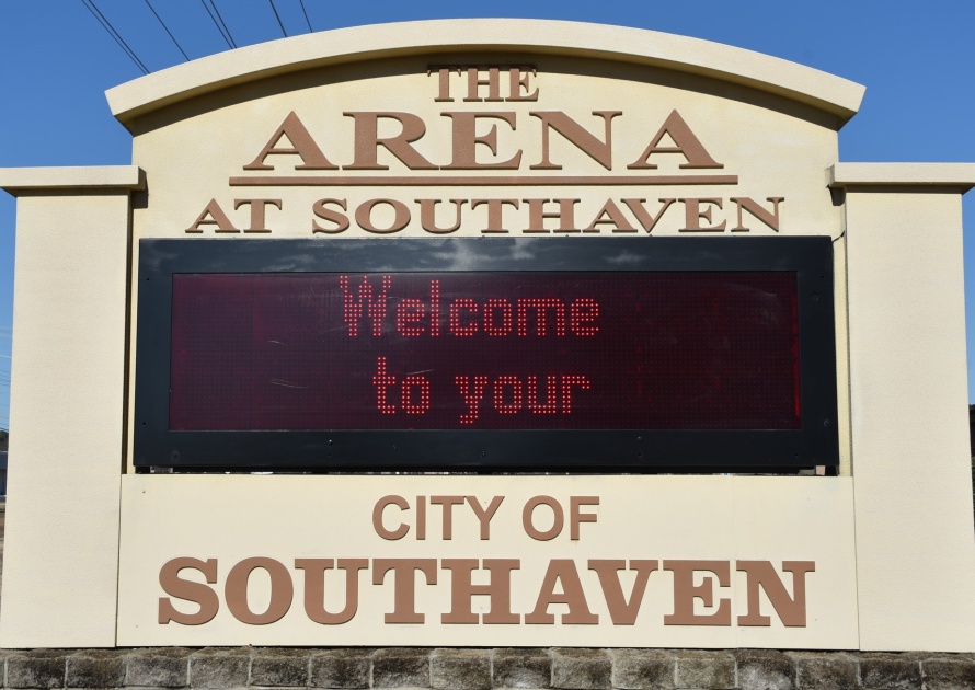 The arena at Southaven, Southaven Mississippi.