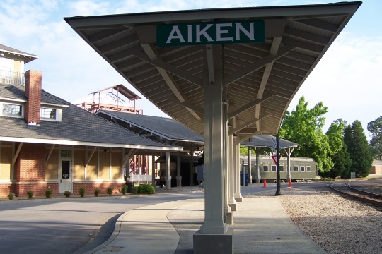 Train Station in Aiken South Carolina