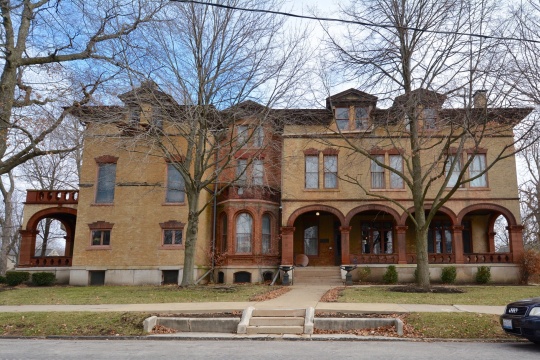 Vroom Mansion in Bloomington Illinois