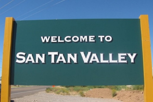 Welcome San Tan Valley Sign Arizona