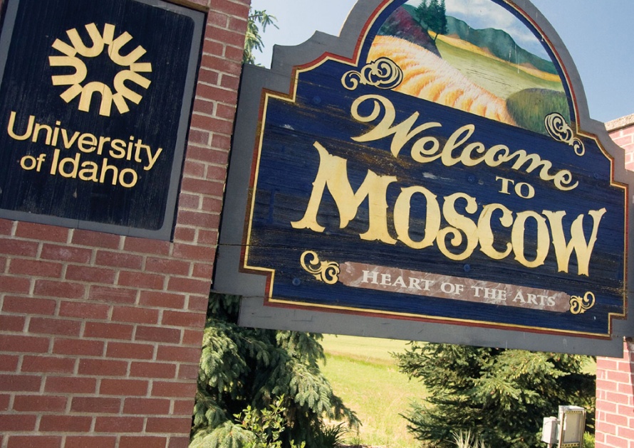 Welcome to Moscow Idaho Sign
