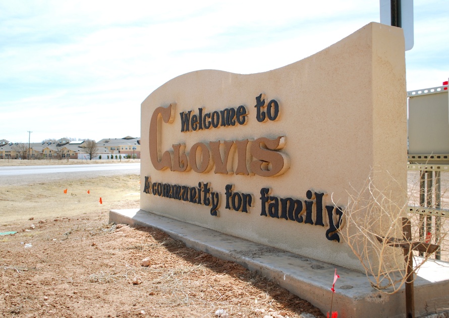 Welcome to Clovis Sign in New Mexico
