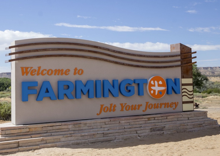 Welcome to Farmington Sign in New Mexico