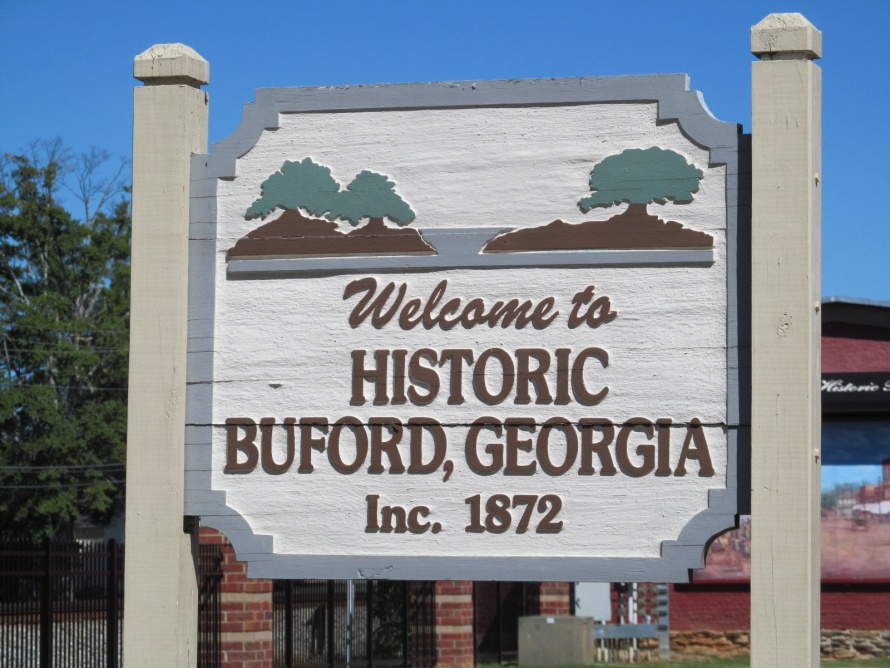 Welcome to Historic Buford Georgia Sign
