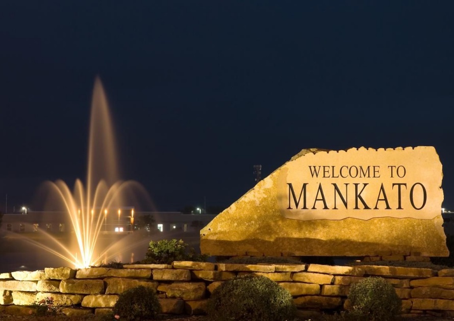 Welcome to Mankato Sign in Minnesota