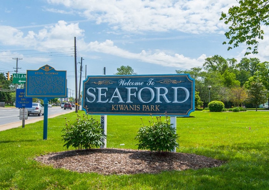 Welcome to Seaford Sign in Delaware